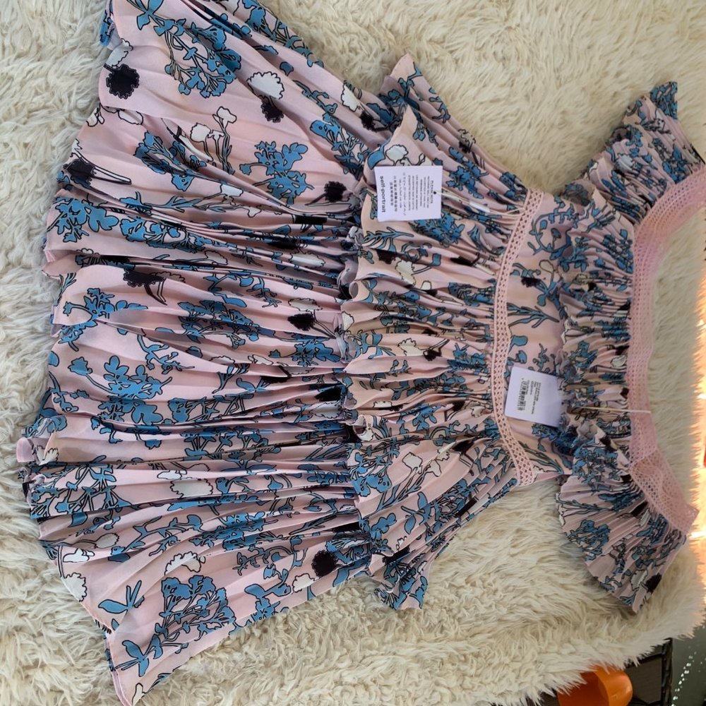 ❌SOLD❌Self Portrait Printed Ruffle One Shoulder - Picture 9 of 10
